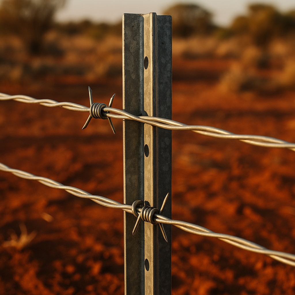 Wire and post detail